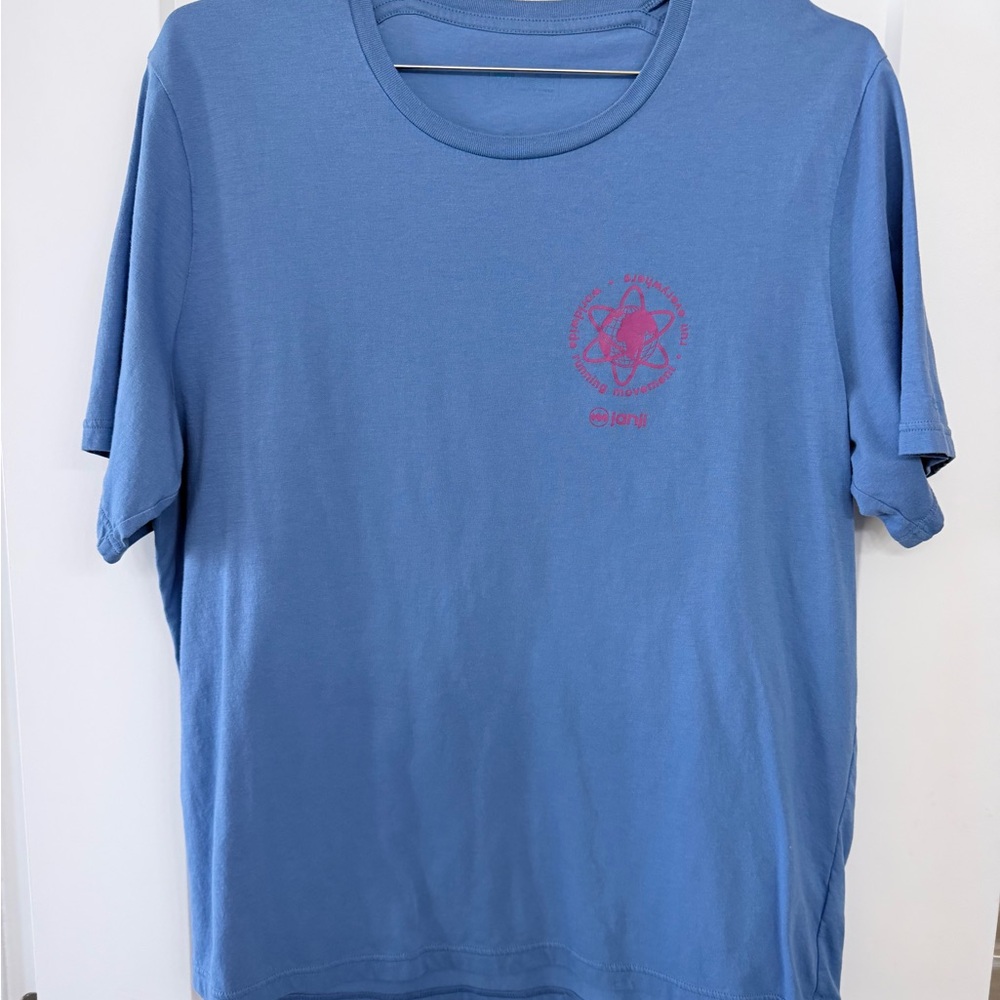Janji Light Blue Tee with Graphic